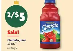 Family Dollar Clamato Juice offer