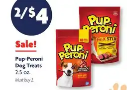 Family Dollar Pup-Peroni Dog Treats offer