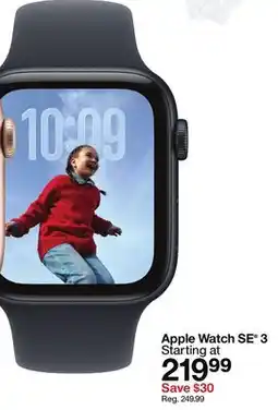 Target Apple Watch SE 3 offer