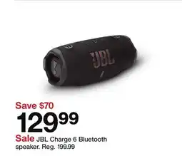 Target JBL Charge 6 Bluetooth speaker offer
