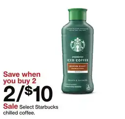 Target Select Starbucks chilled coffee offer