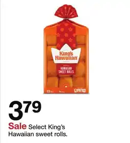 Target Select King's Hawaiian sweet rolls offer