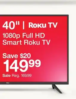 Target 40 1080p Full HD Smart Roku TV offer