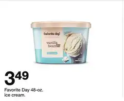 Target Favorite Day 48-oz. ice cream offer