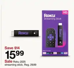Target Roku 2025 streaming stick offer