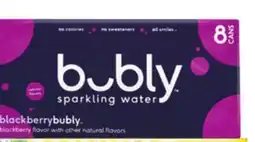 Target Bubly 8-pk sparkling water offer