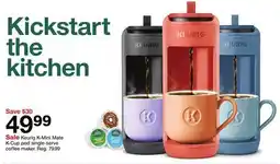Target Keurig K-Mini Mate K-Cup pod single-serve coffee maker offer