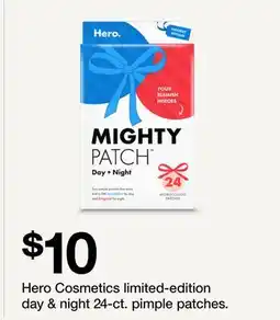Target Hero Cosmetics limited-edition day & night 24-ct. pimple patches offer