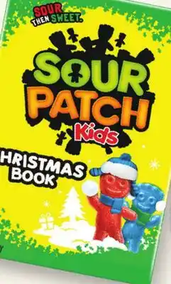 Target Sour Patch Kids Christmas book candy offer