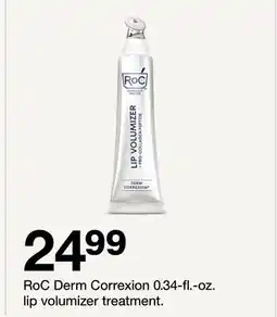 Target RoC Derm Correxion 0.34-fl.-oz. lip volumizer treatment offer