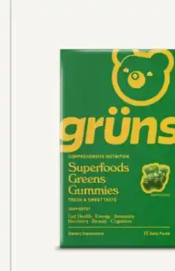Target GRÜNS 12-ct. gummy vitamins offer