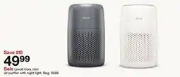 Target Levoit Core mini air purifier with night light offer