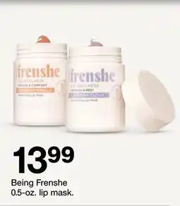 Target Being Frenshe 0.5-oz. lip mask offer