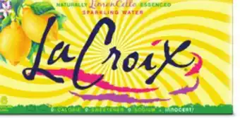 Target LaCroix sparkling water offer