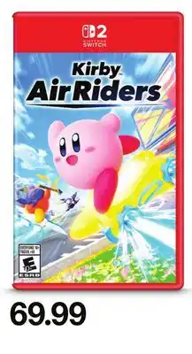 Target Nintendo Switch 2 Kirby Air Riders offer