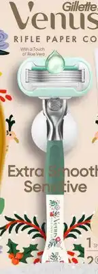 Target Venus limited-edition razor with 2 blade refills offer