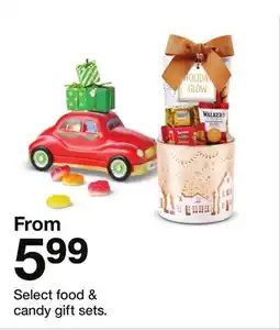 Target Select food & candy gift sets offer