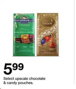 Target Select upscale chocolate & candy pouches offer