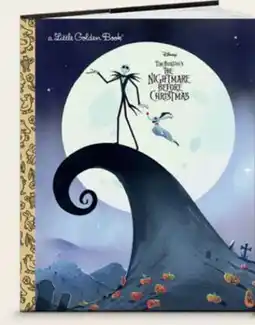 Target Golden Book Disney THE NIGHTMARE BEFORE CHRISTMAS offer