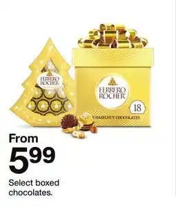 Target Select boxed chocolates offer