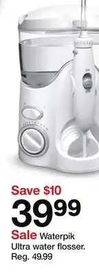 Target Waterpik Ultra water flosser offer