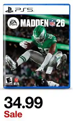 Target MADDEN 26 PS5 offer