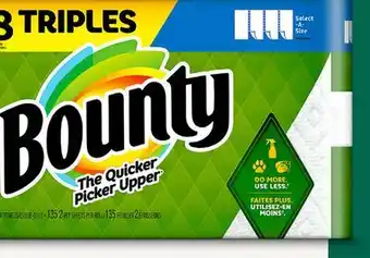 Target Bounty select-a-size 6-pk. triple-roll paper towels offer
