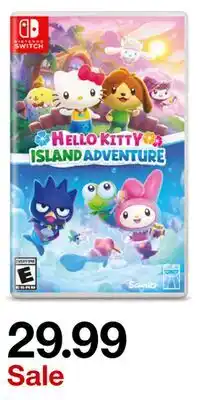 Target Hello Kitty Island Adventure Nintendo offer