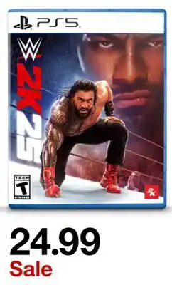 Target 2K25 PS5 offer