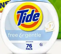 Target Tide Pods Free & Gentle 76-ct. Laundry Detergent Pacs offer