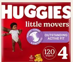 Target Huggies Little Movers 120-ct. diapers offer