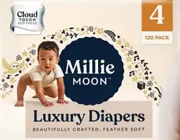 Target Millie Moon 120-ct. luxury diapers offer