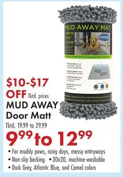 Boscov's MUD AWAY Door Matt offer