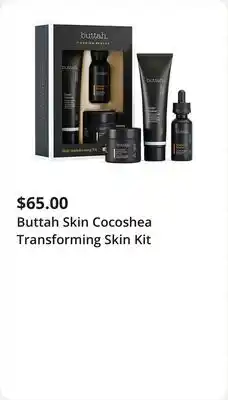 JC Penney Buttah Skin Cocoshea Transforming Skin Kit offer