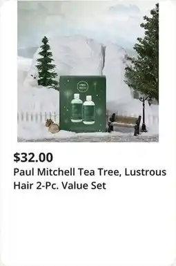 JC Penney Paul Mitchell Tea Tree, Lustrous Hair 2-Pc. Value Set offer
