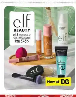 Dollar General e. l. f. Cosmetics or Skin Care offer