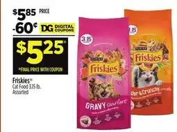 Dollar General Friskies Cat Food offer