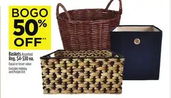 Dollar General Baskets offer