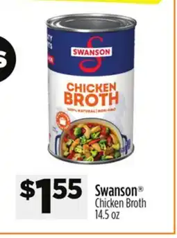 Dollar General Swanson Chicken Broth offer