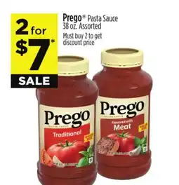 Dollar General Prego Pasta Sauce offer