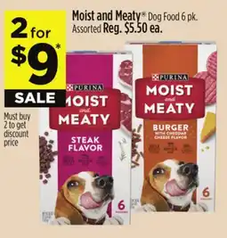 Dollar General Moist and Meaty Dog Food offer