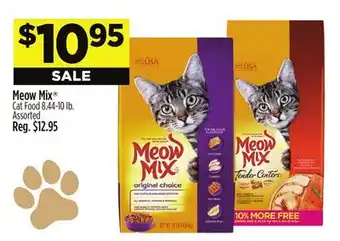 Dollar General Meow Mix Cat Food offer