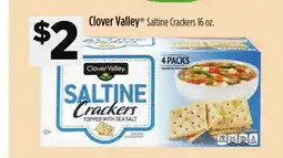 Dollar General Clover Valley Saltine Crackers offer