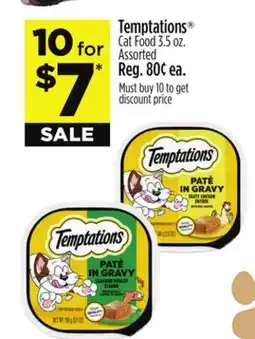 Dollar General Temptations Cat Food offer
