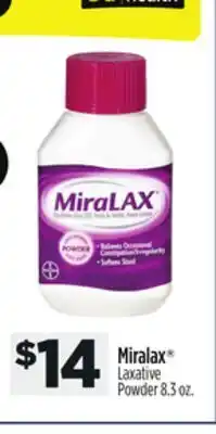 Dollar General Miralax Laxative Powder offer