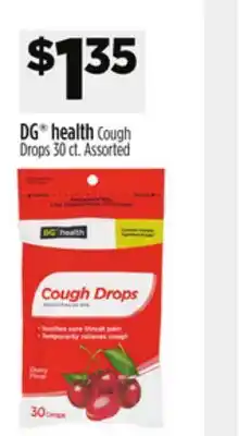 Dollar General DG health Cough Drops offer