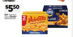 Dollar General Kraft Deluxe Mac & Cheese or Velveeta Shells & Cheese offer