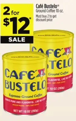 Dollar General Café Bustelo Ground Coffee offer