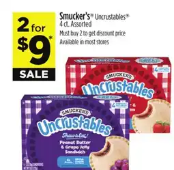 Dollar General Smucker's Uncrustables offer