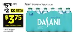 Dollar General Dasani Bottled Water offer